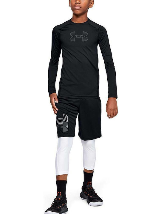 HeatGear Kids Thermal Shirt Black