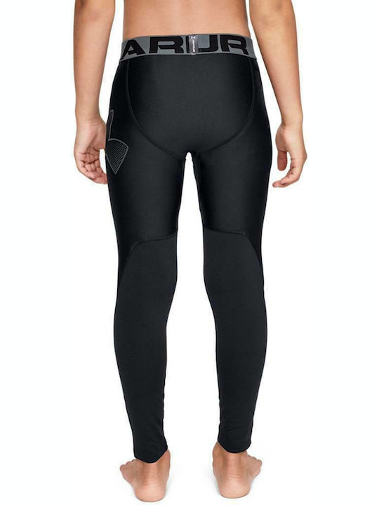 HeatGear Armour Παιδικό Ισοθερμικό Κολάν Μαύρο