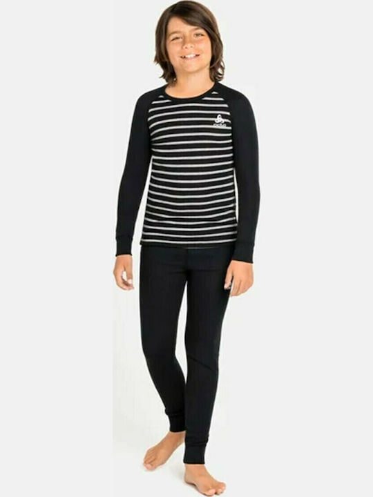 Active Warm Eco Kids Thermal Clothing Set Black