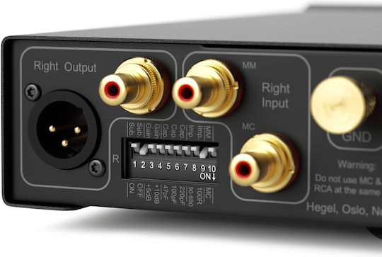 Hegel V10 Phono-Vorverstärker Schwarz