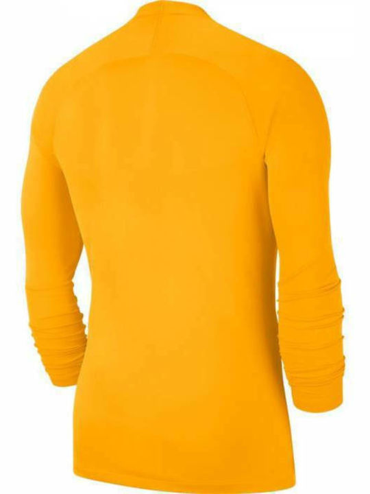 Nike Park First Layer Παιδική Ισοθερμική Μπλούζα Dri-Fit Κίτρινη