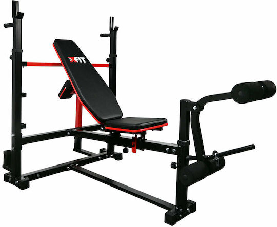 X-FIT Регулируема Пейка За Фитнес със Стойки