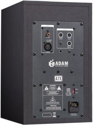Adam Αυτοενισχυόμενο Ηχείο Studio Monitor 2 Δρόμων A7X 100W (Τεμάχιο) Μαύρο