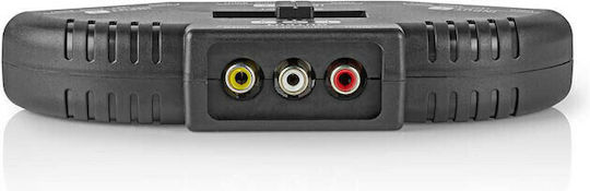 Nedis RCA female - 3x RCA female (VSWI2403BK)