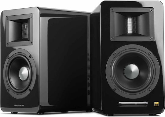 Airpulse A100 A100 Самоусилващи се тонколони 2 Брой шофьори 100W (Двойка) Черен