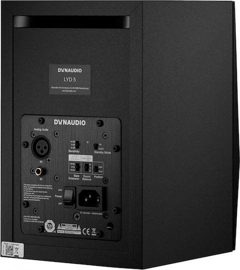 Dynaudio LYD-5 Studio Monitor 5" 100W Stück Schwarz