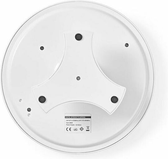Nedis ANOR5003BK700 Outdoor TV Antenna (Requires Power Supply) White