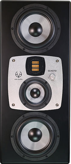 EVE Audio SC407 Ηχείo Studio Monitor 6.5" 600W (Τεμάχιο) Μαύρο