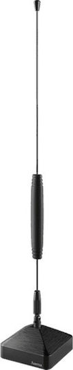 HAMA DVB-T DVB T2 Rod Active 00121667 Indoor TV Antenna (Requires Power Supply) Black