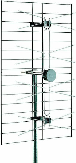 Fracarro PU4F 217424 Outdoor TV Antenna (Does not Require Power Supply) Silver