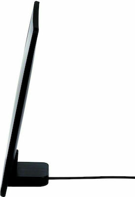 T'nB ANINFLAT52 Indoor TV Antenna (with power supply) Black Connection via Coaxial Cable