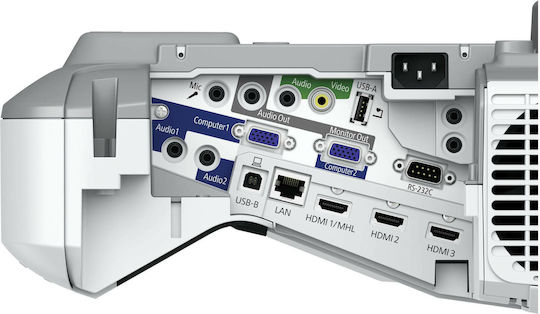 Epson EB-685Wi V11H741040 Projector 3LCD HD Απλής Λάμπας με Ενσωματωμένα Ηχεία
