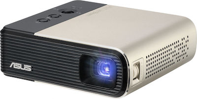 Asus ZenBeam E2 Projector Τεχνολογίας Προβολής DLP (DMD) Λάμπας LED με Φυσική Ανάλυση 854 x 480 και Φωτεινότητα 300 Ansi Lumens Μαύρος