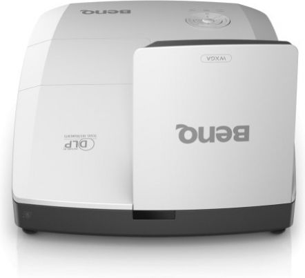 BenQ MW855UST 9H.JKS77.24E 3D Проектор DLP HD LED лампа с вградени високоговорители Бял