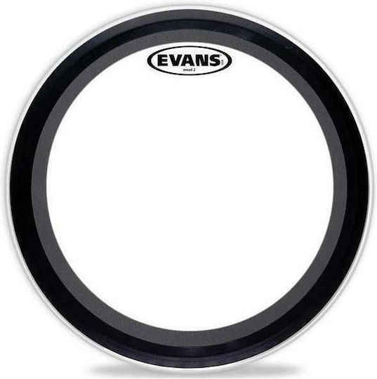 Evans Bass Batter Clear 22"