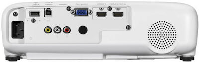 Epson EB-U05 Projector Τεχνολογίας Προβολής 3LCD με Φυσική Ανάλυση 1920 x 1200 και Φωτεινότητα 3400 Ansi Lumens Λευκός