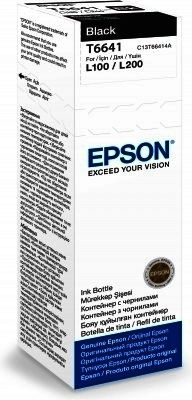 Epson 664 Γνήσιο Μελάνι Εκτυπωτή InkJet Μαύρο (C13T66414A)