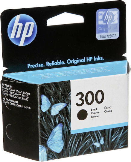 HP 300 Original InkJet Druckerpatrone Schwarz (CC640EE)
