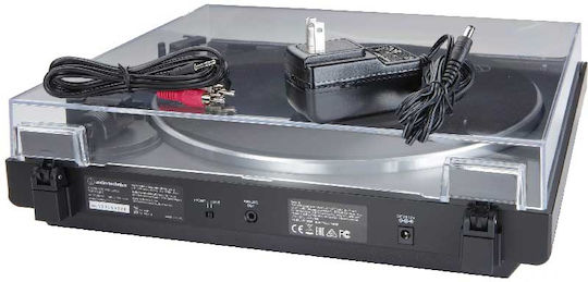 Audio Technica AT-LP60XBT AT-LP60XBT-BK Πικάπ με Belt Drive και Προενίσχυση Μαύρο