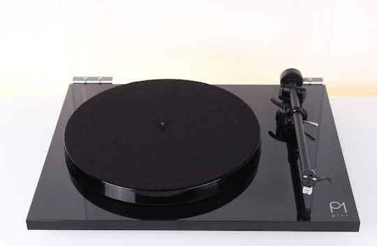 Rega Planar 1 Plus Πικάπ με Belt Drive και Προενίσχυση Μαύρο