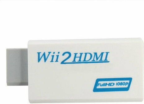 Wii zu HDMI-Adapter 168342102 Wii2HDMI HDMI-Adapter für Wii Weiß