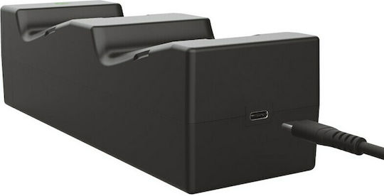 Trust GXT 250 Βάση Φόρτισης για 2 χειριστήρια Xbox Series X/S Μαύρη 24177