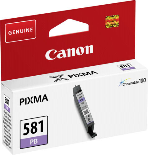 Canon CLI-581 Original InkJet Printer Ink Photo Blue (2107C001)