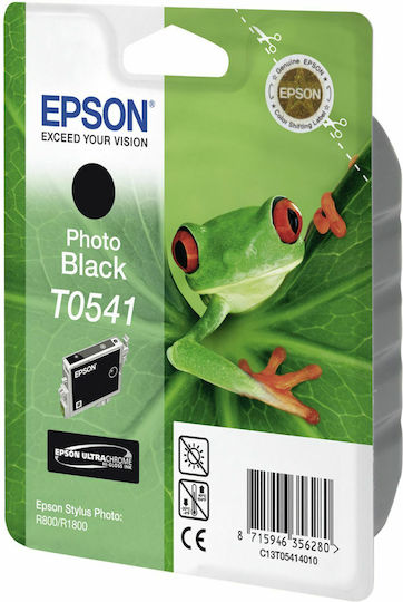 Epson T0541 Γνήσιο Μελάνι Εκτυπωτή InkJet Photo Μαύρο (C13T05414010)