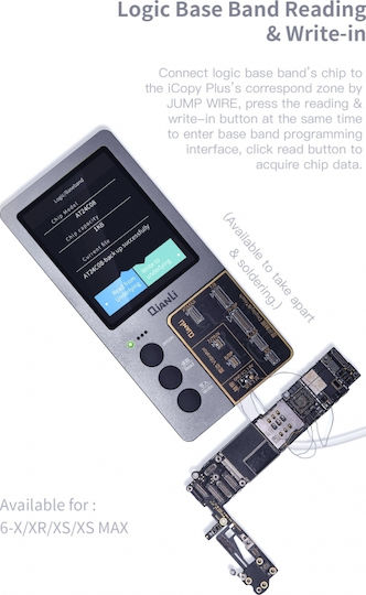 QianLi iCopy Plus Οθόνης και Μπαταρίας iPhone Tester για Service Κινητών
