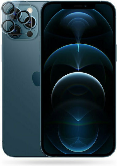 Joyroom Protector Shining Series Προστασία Κάμερας Tempered Glass Μπλε για το iPhone 12 mini