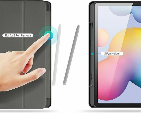 Dux Ducis Domo Smart Флип Капак Черен (Galaxy Tab S6 Lite 10.4)