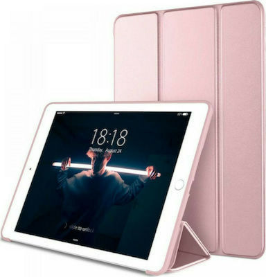 Tri-Fold Flip Cover Δερματίνης Ροζ Χρυσό (MediaPad T3 10 9.6)