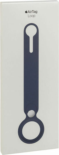 Apple Loop Keychain Case Silicone for AirTag Deep Navy