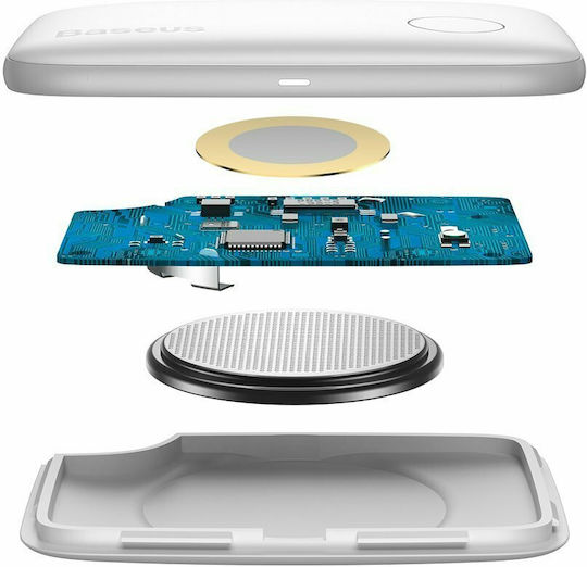 Baseus T2 Bluetooth Tracker Weiß mit Smartphone-Tracker