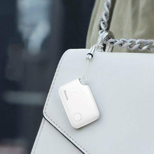 Baseus T2 Bluetooth Tracker Weiß mit Smartphone-Tracker