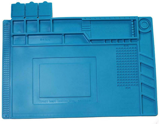 Best Banc de lucru albastru S-160 cu rame magnetice 45x30cm Repararea plăcuțelor pentru Service-ul de Telefonie Mobilă 25593