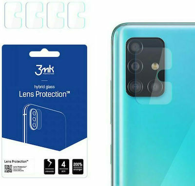 3MK Flexible Glass Lens Protector Προστασία Κάμερας Tempered Glass για το Galaxy A51