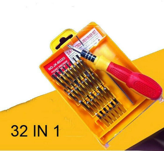 Jackly JK-6032D Screwdriver for Phone Repair 32pcs