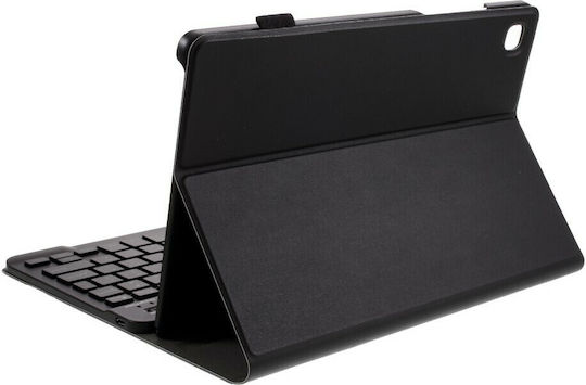 Flip Cover cu Tastatură în Engleză SUA Neagră Galaxy Tab A7 2020/2022