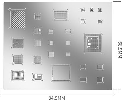 Best BST-A12 Reballing Stencil for Phone Repair