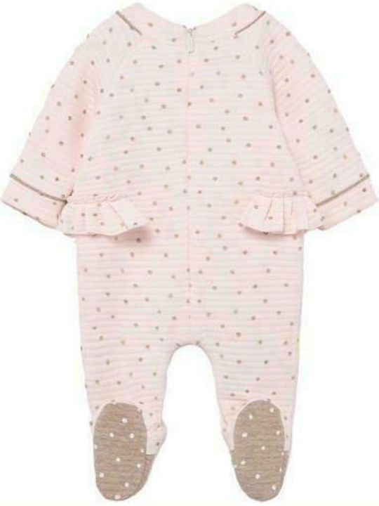 Mayoral Baby Bodysuit Set Long-Sleeved Pink