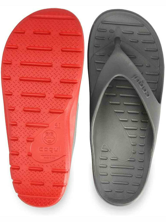 7901 Ανδρικά Flip Flops Γκρι