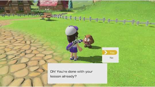 Mario Golf Super Rush Switch Game