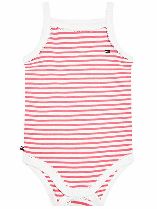 Tommy Hilfiger Σετ Κορμάκια Ροζ 3τμχ