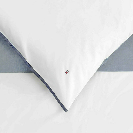 Tommy Hilfiger Tailor Față de Pernă cu plic de acoperire Indigo 50x80cm.
