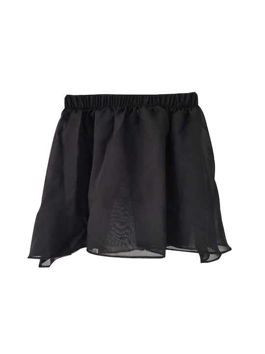 Godance Georgette Kids' Black Dance Skirt