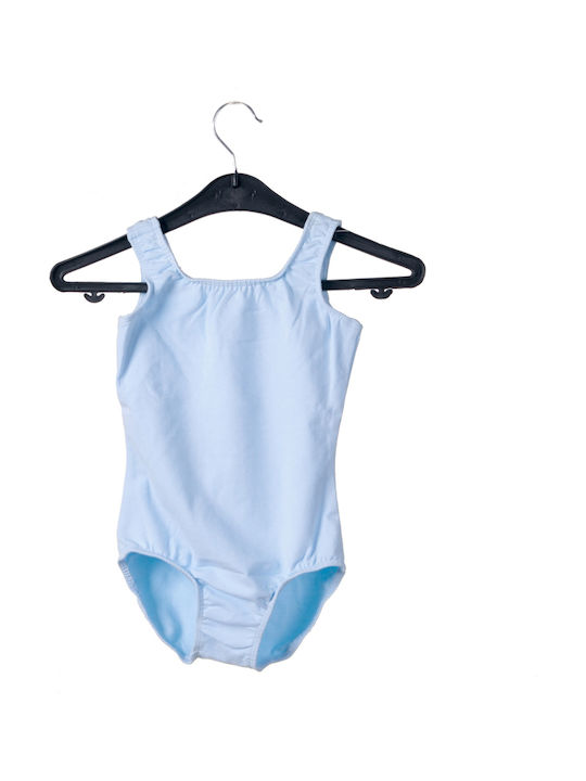 Godance Leotards Kids Bodysuit Αμάνικο Light Blue