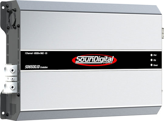 SounDigital Ενισχυτής Αυτοκινήτου Evo 1 Καναλιού (Κλάση D)