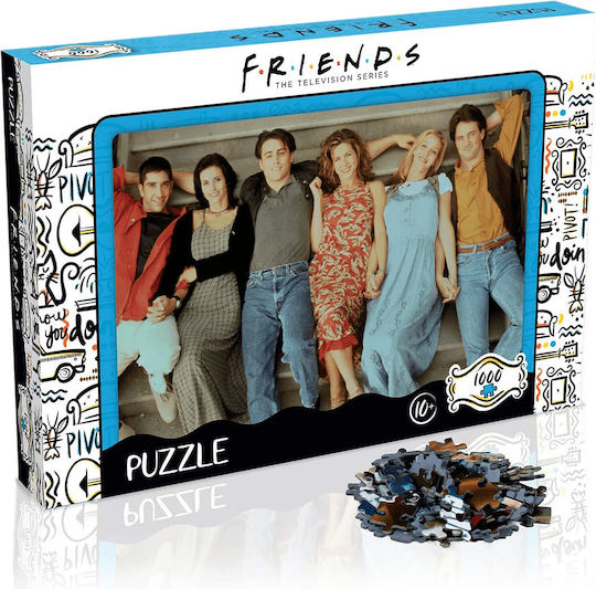Friends Treppen Puzzle 2D 1000 Teile