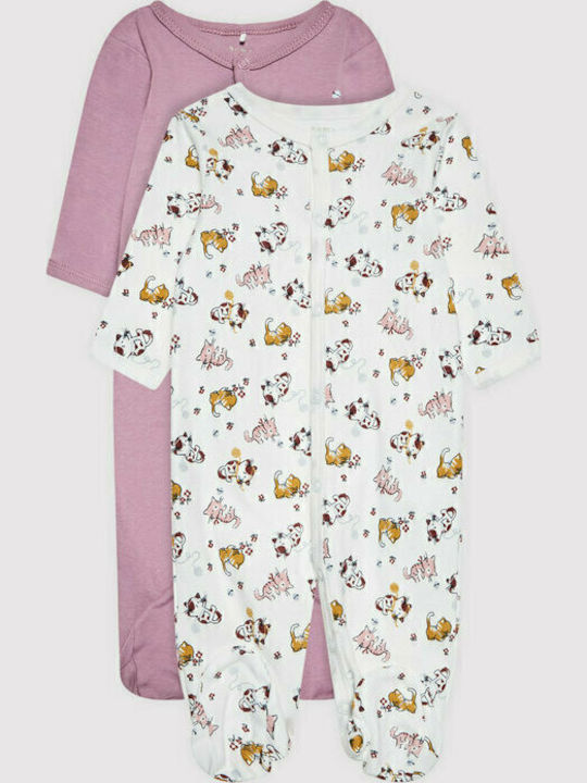 Name It Baby Bodysuit Set Long-Sleeved Multicolour 2pcs